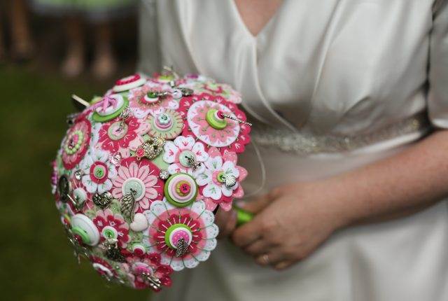 How to have a colourful wedding with Flipside Bride bouquets