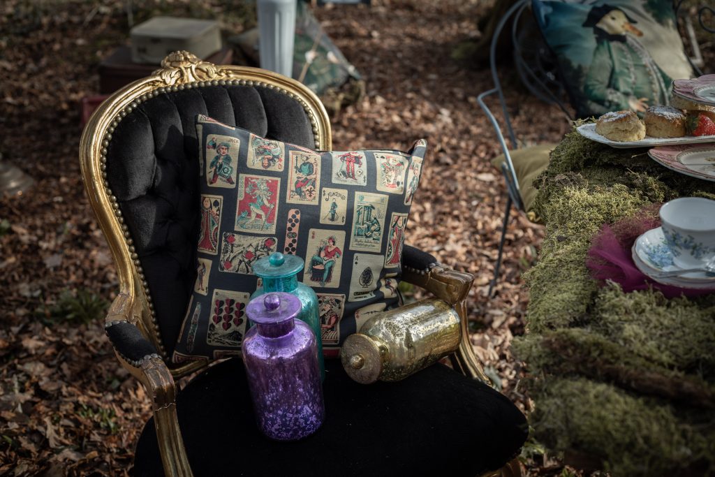 Wonderland Wedding Inspiration with Leather Jackets and Regal Crowns