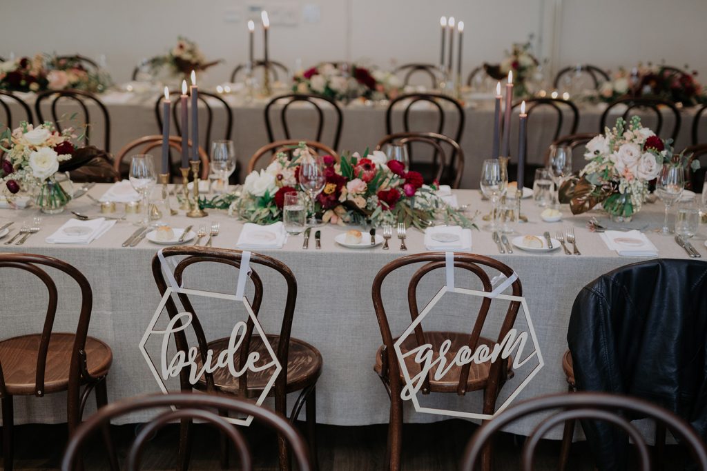Australian Outdoor Wedding with Bespoke Dress and Rustic Luxe Styling