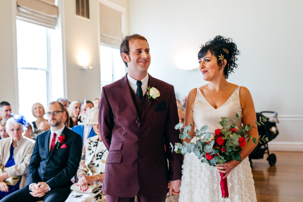 Retro London Wedding with Eclectic Styling and Disco Vibes