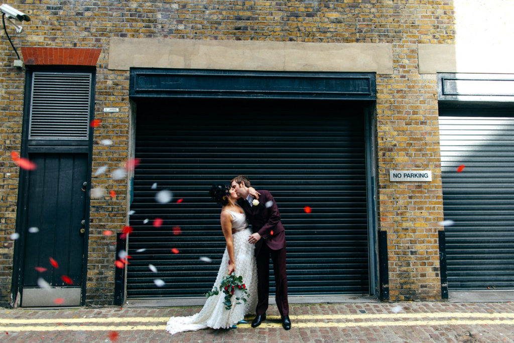 Retro London Wedding with Eclectic Styling and Disco Vibes