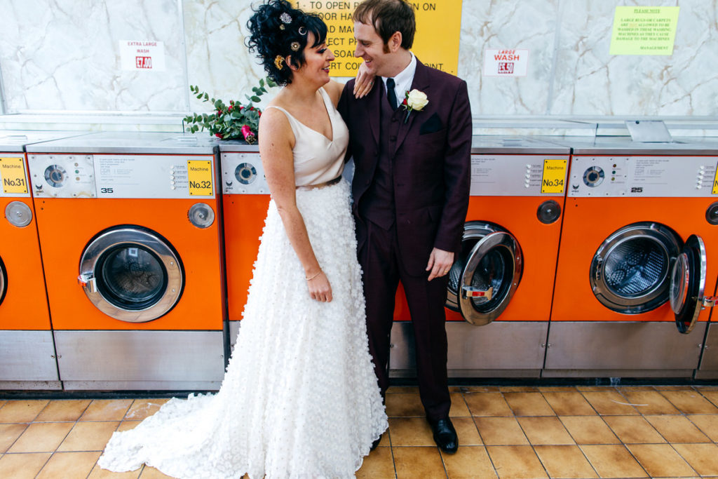 Retro London Wedding with Eclectic Styling and Disco Vibes