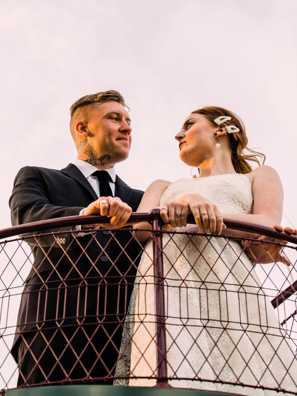 Modern Outdoor Wedding With Bold and Elegant Green and Yellow Styling