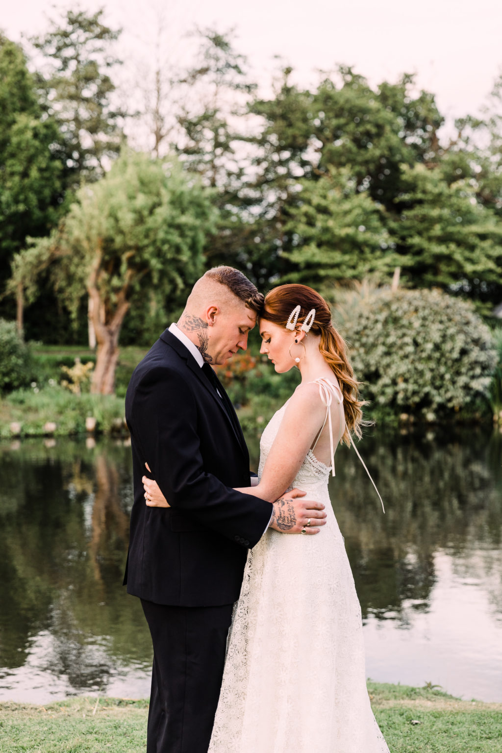 Modern Outdoor Wedding With Bold and Elegant Green and Yellow Styling