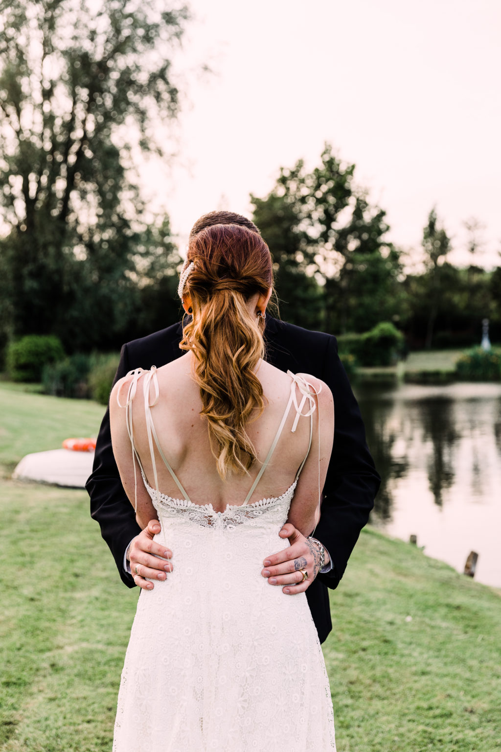 Modern Outdoor Wedding With Bold and Elegant Green and Yellow Styling