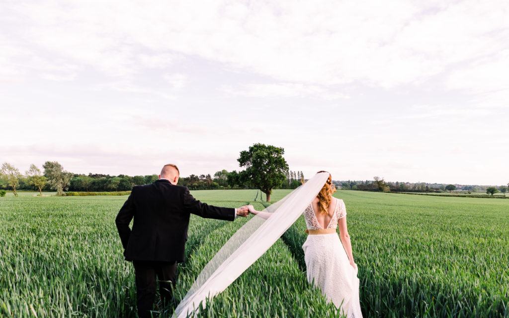 Modern Outdoor Wedding With Bold and Elegant Green and Yellow Styling