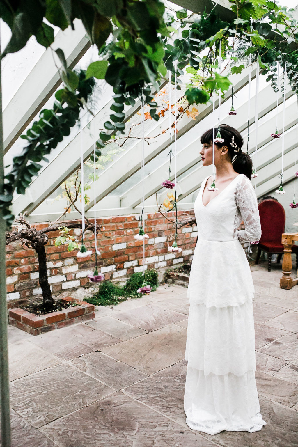 Dark, Dreamy and Romantic Wedding Inspiration at Secret Garden, Kent