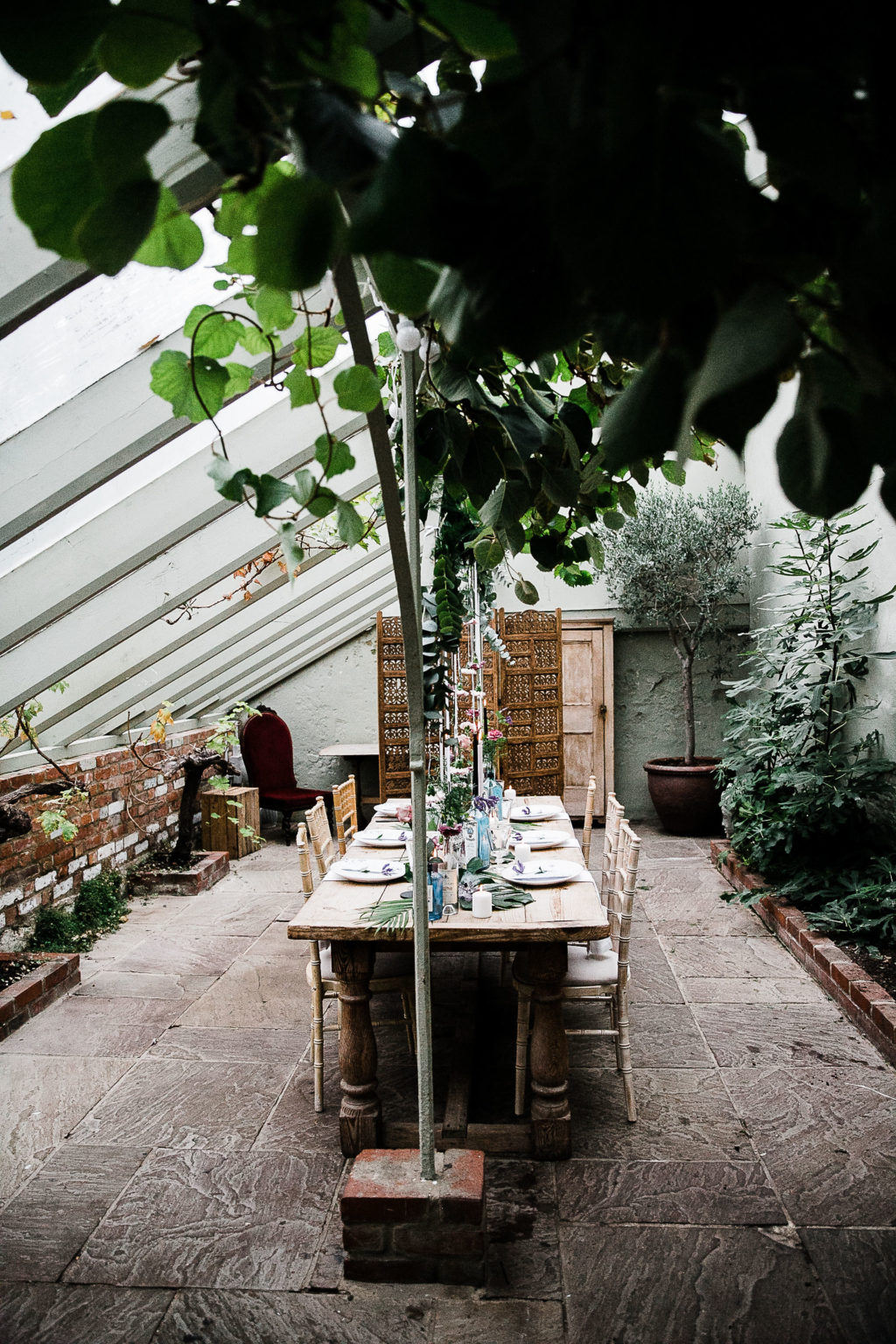 Dark, Dreamy and Romantic Wedding Inspiration at Secret Garden, Kent