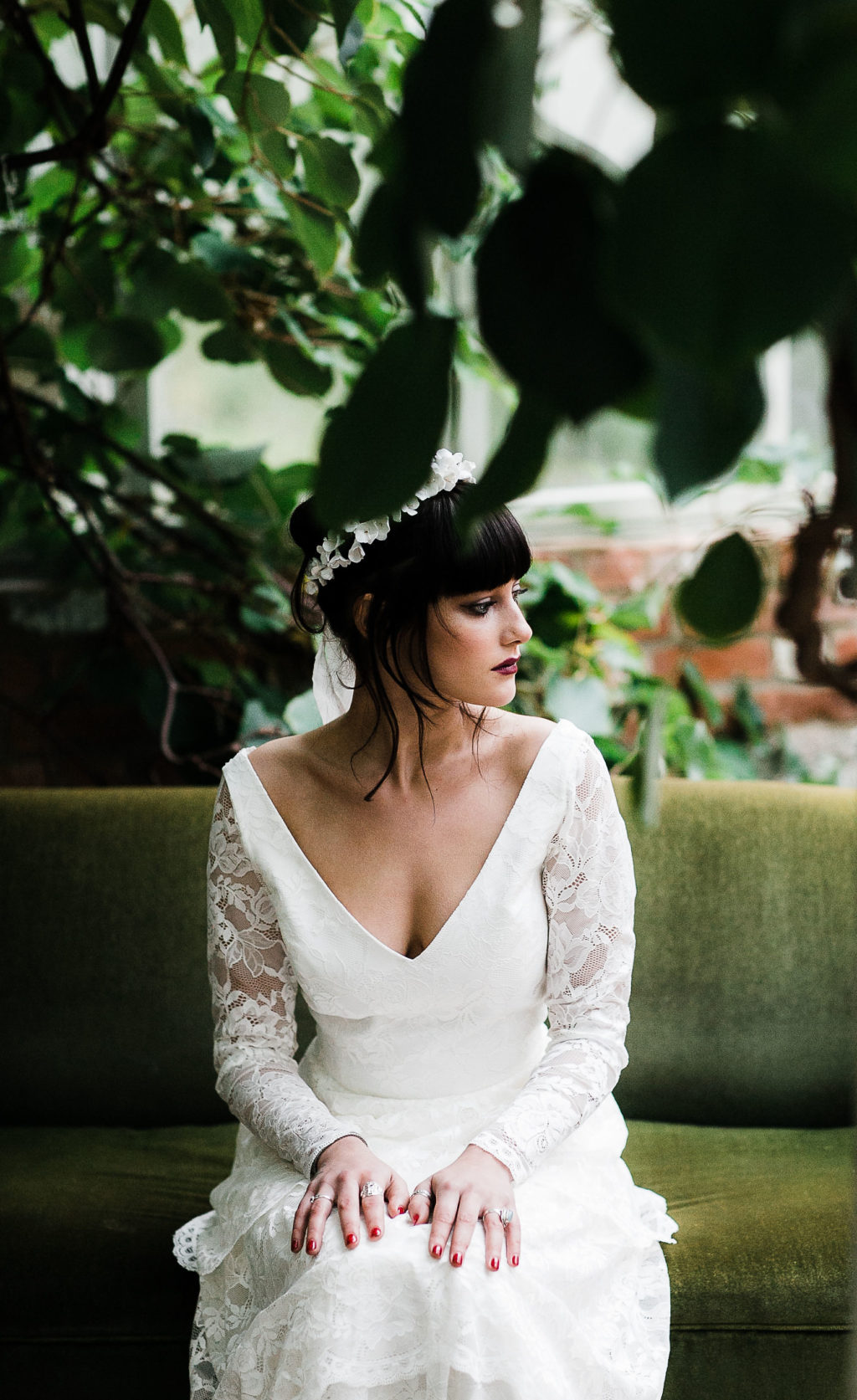 Dark, Dreamy and Romantic Wedding Inspiration at Secret Garden, Kent