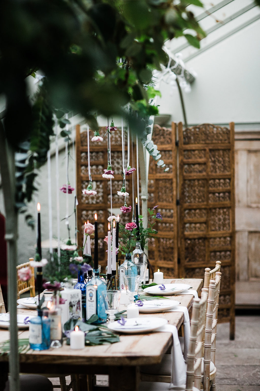 Dark, Dreamy and Romantic Wedding Inspiration at Secret Garden, Kent