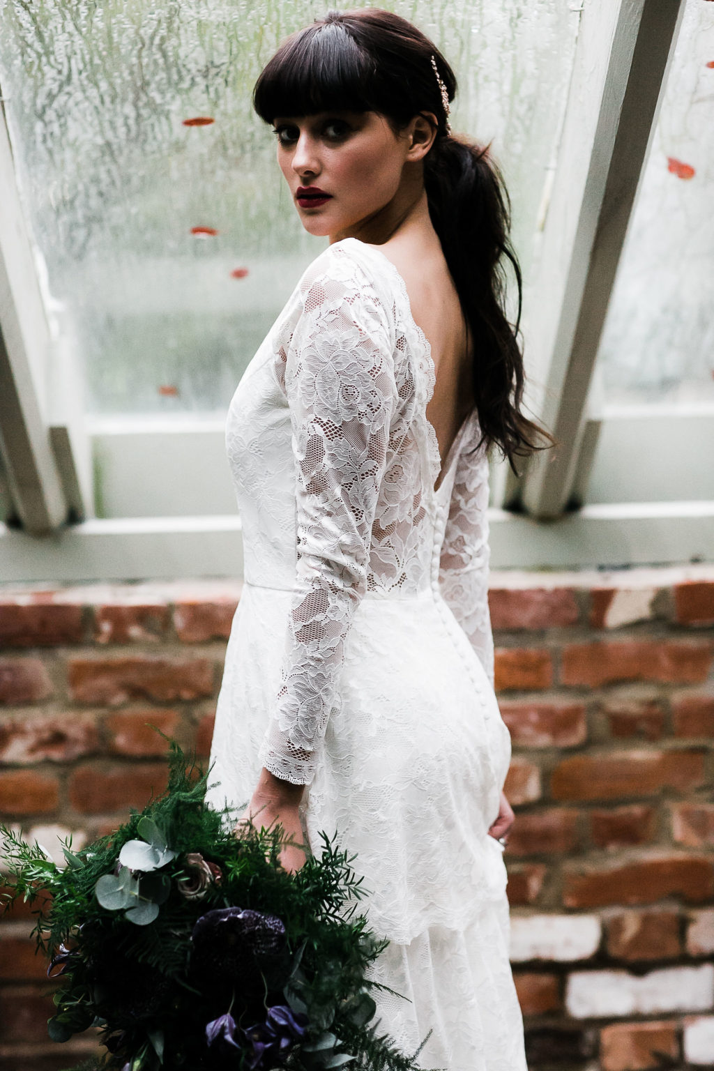 Dark, Dreamy and Romantic Wedding Inspiration at Secret Garden, Kent