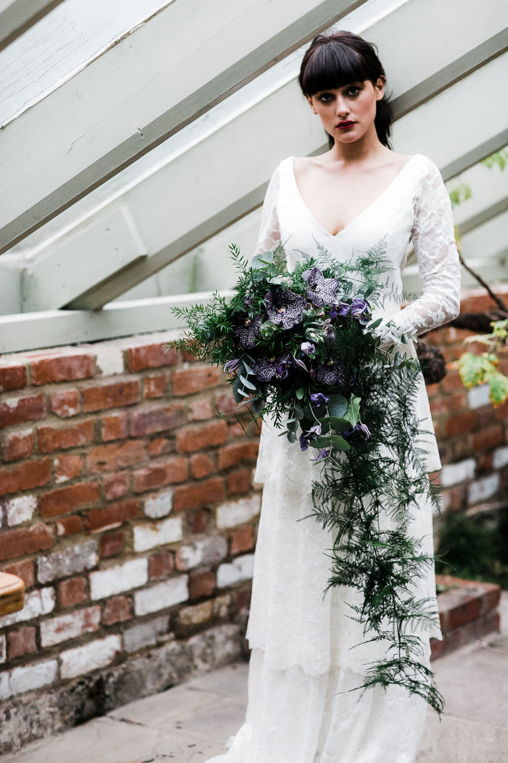 Dark, Dreamy and Romantic Wedding Inspiration at Secret Garden, Kent