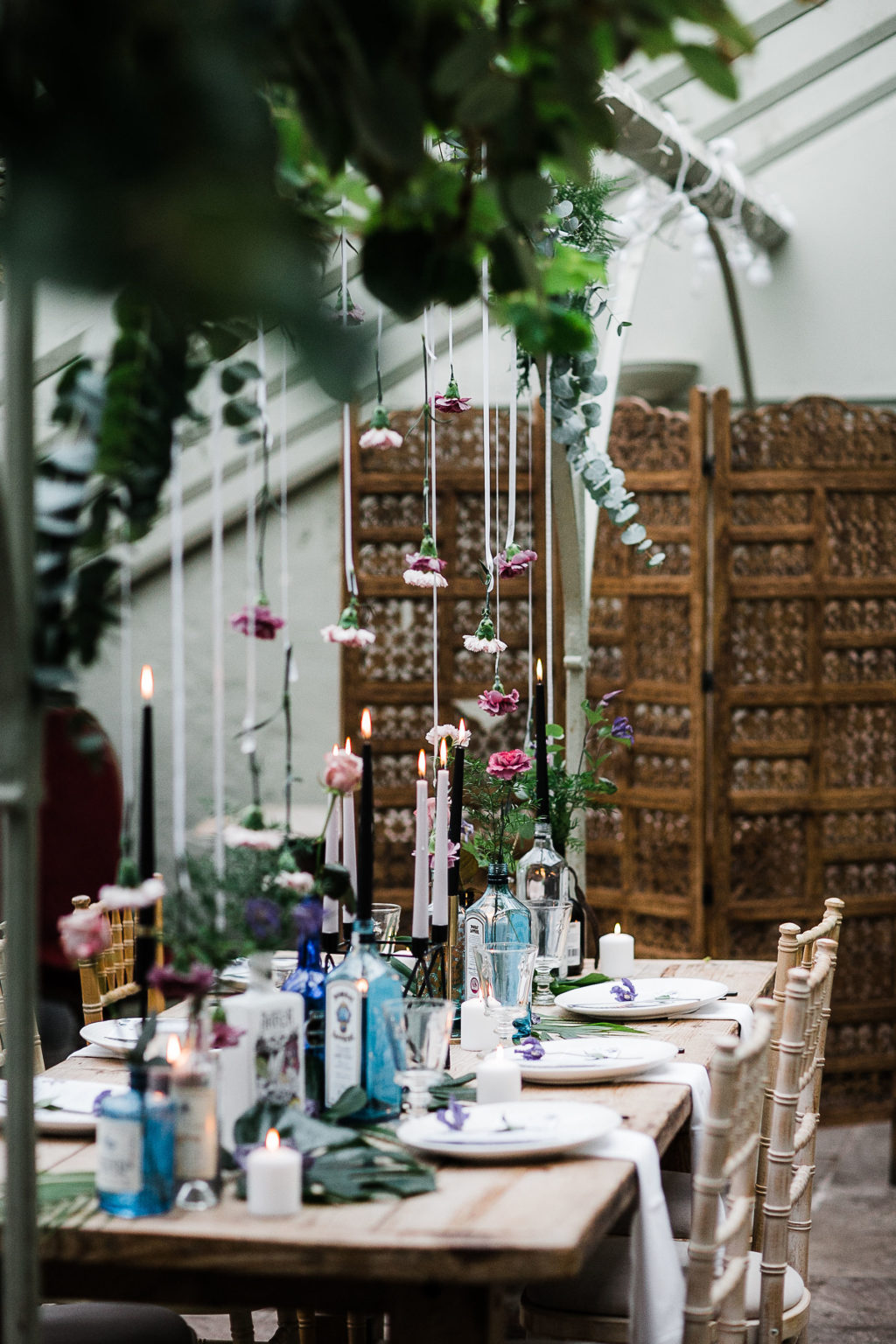 Dark, Dreamy and Romantic Wedding Inspiration at Secret Garden, Kent