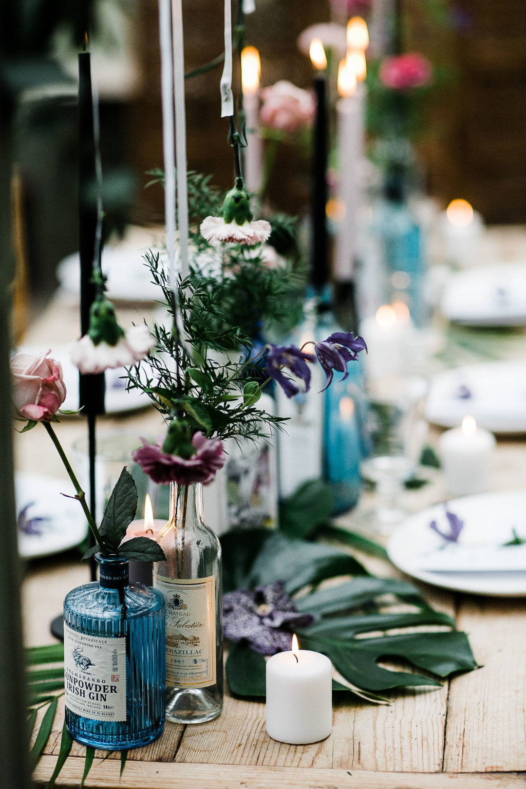 Dark, Dreamy and Romantic Wedding Inspiration at Secret Garden, Kent