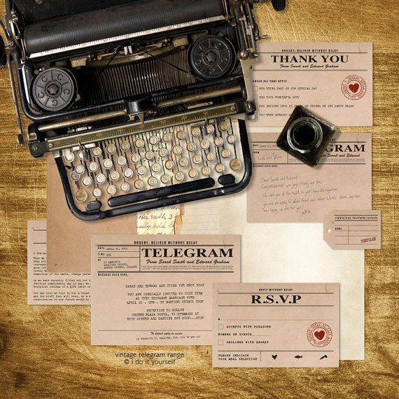 The History of Reading Telegrams To Announce Your Wedding Day