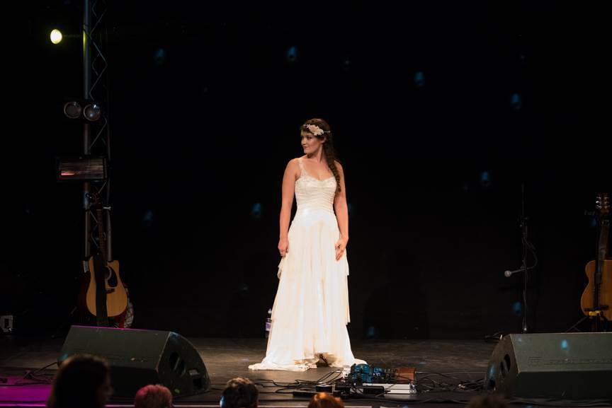 Bath National Vintage Wedding Fair photo by Joel Davies featuring vintage wedding dresses
