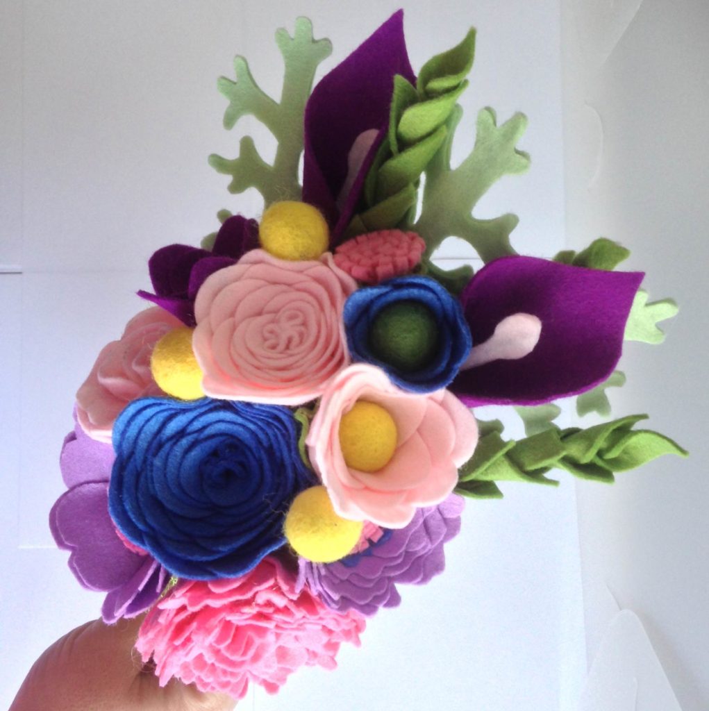 How to have a colourful wedding with Flipside Bride bouquets