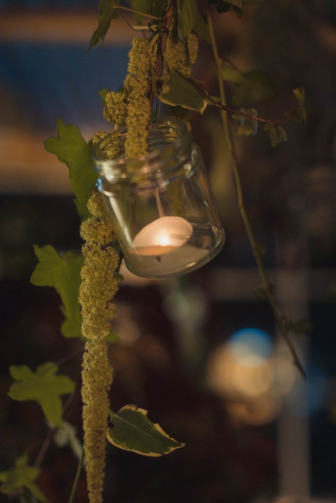 An autumnal Secret Garden Wedding Styled Shoot in an upcycled green house