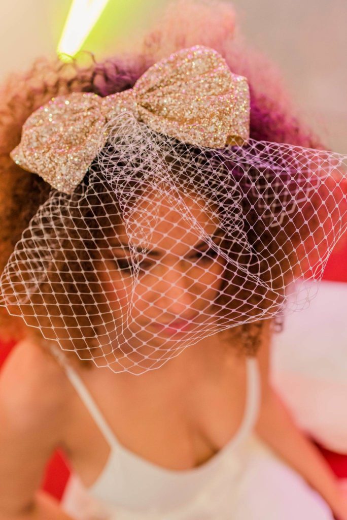 1970s glitter ball disco wedding inspiration