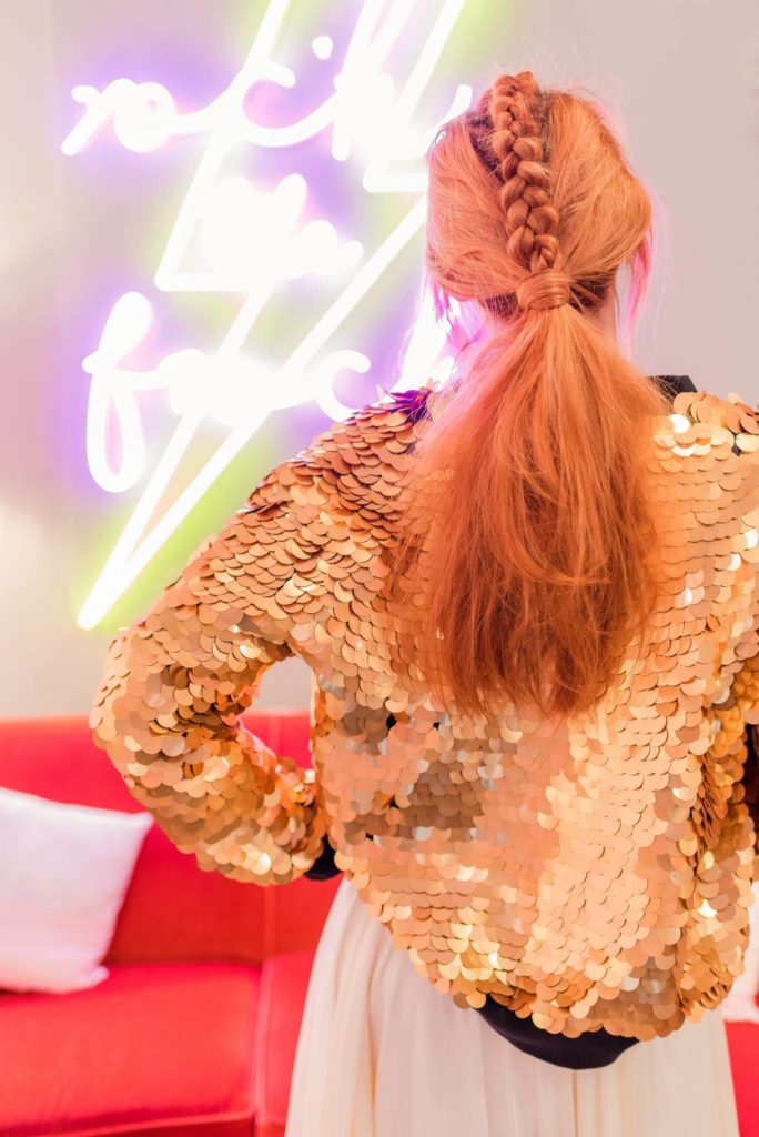 1970s glitter ball disco wedding inspiration