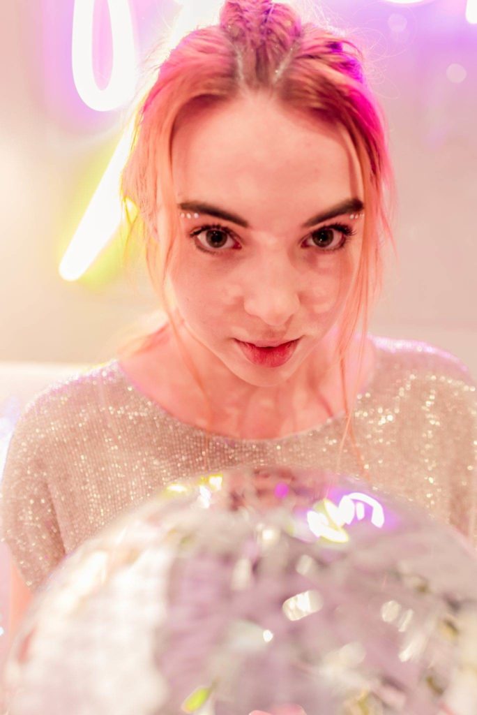 1970s glitter ball disco wedding inspiration
