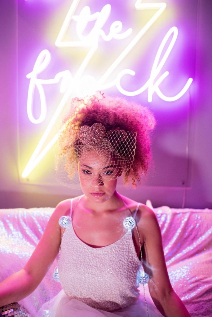 1970s glitter ball disco wedding inspiration