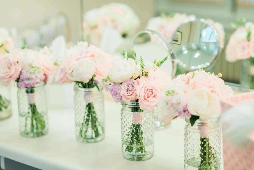 A pretty pastel wedding with vintage details