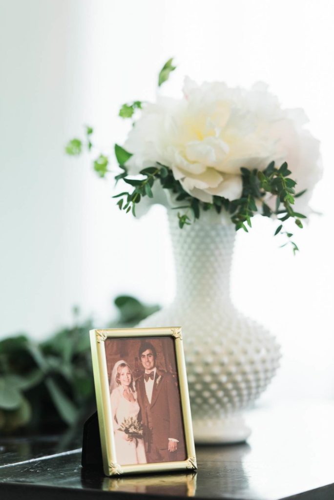 A pretty pastel wedding with vintage details