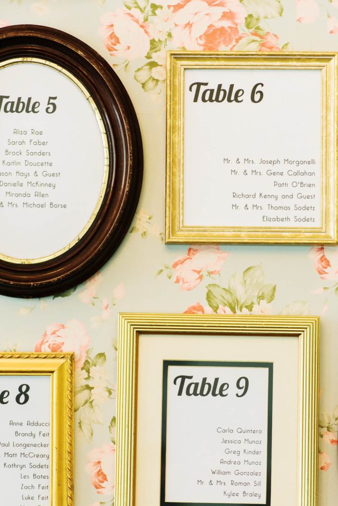 A pretty pastel wedding with vintage details