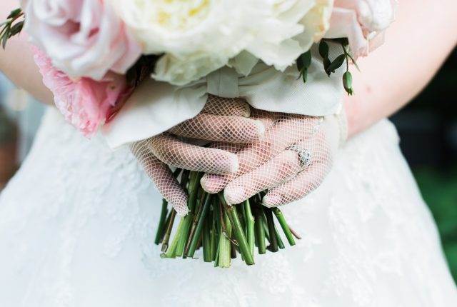 A pretty pastel wedding with vintage details