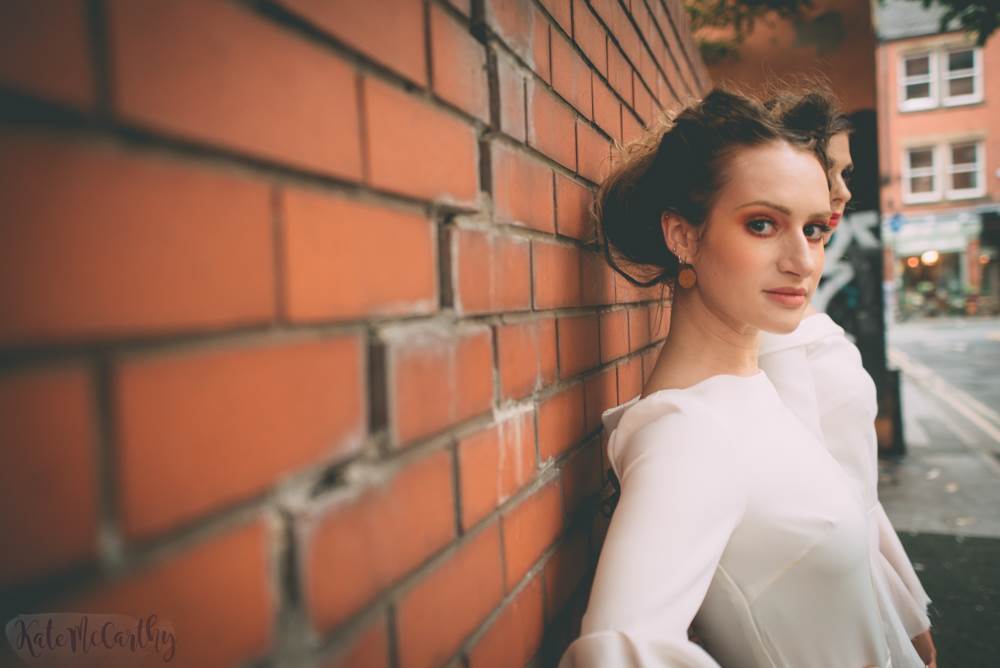 An urban nightclub Studio 54 wedding shoot in Manchester