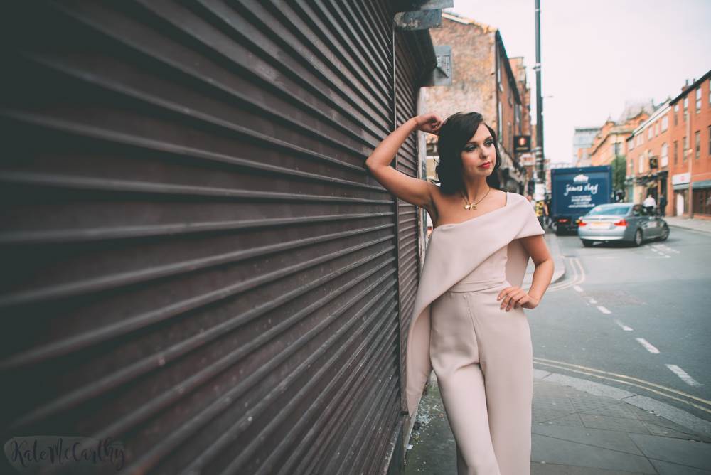 An urban nightclub Studio 54 wedding shoot in Manchester