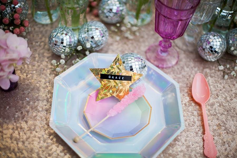 A pastelled coloured vintage prom wedding shoot