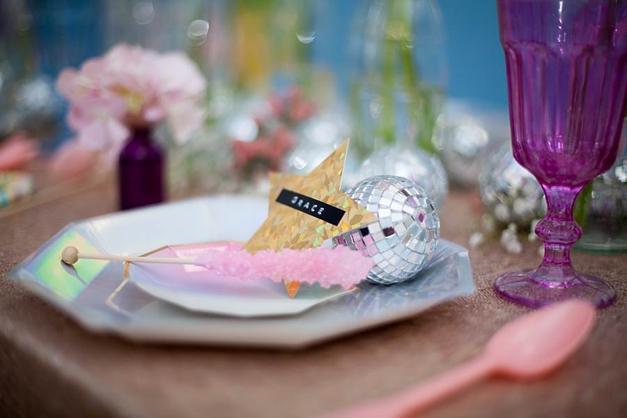 A pastelled coloured vintage prom wedding shoot