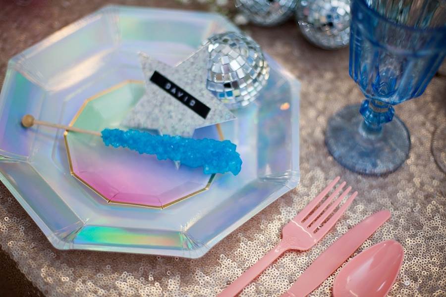A pastelled coloured vintage prom wedding shoot
