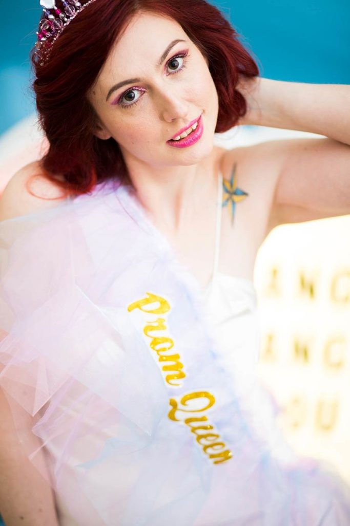 A pastelled coloured vintage prom wedding shoot