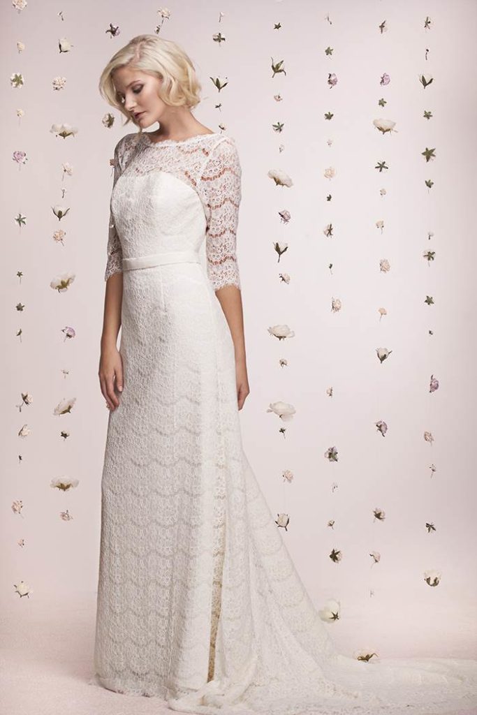 Hazaar of London; wedding dresses with a vintage touch for the modern bride