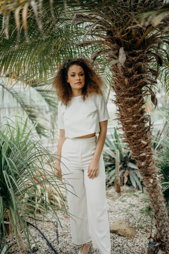 Rock The Frock's premier bridal collection; 1970s, separates, trousers & botanicals