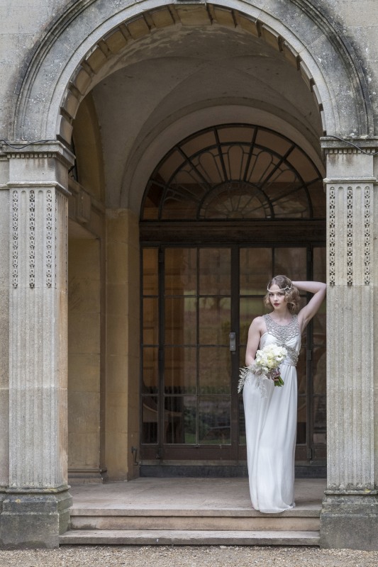 A 1920s vintage style Gatsby Art Deco wedding