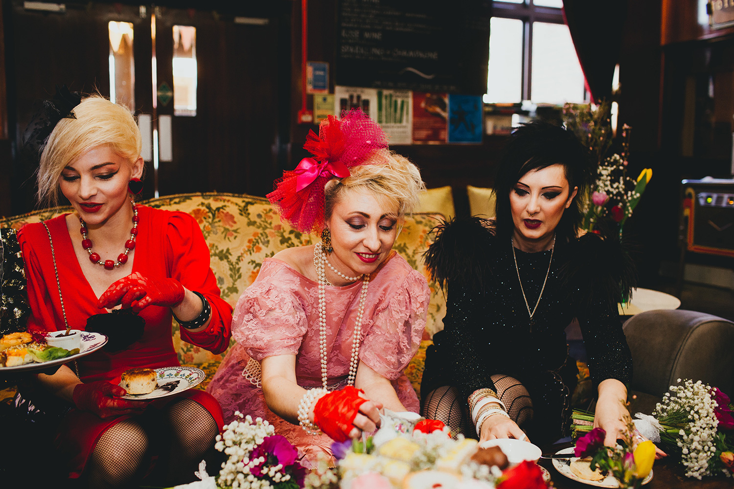 1980s This is England punk and mod wedding