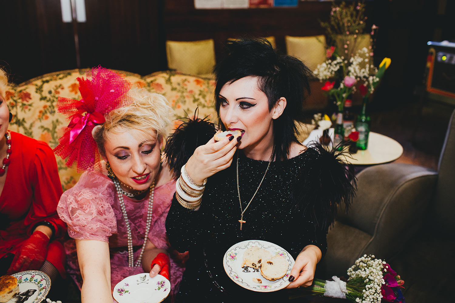 1980s This is England punk and mod wedding