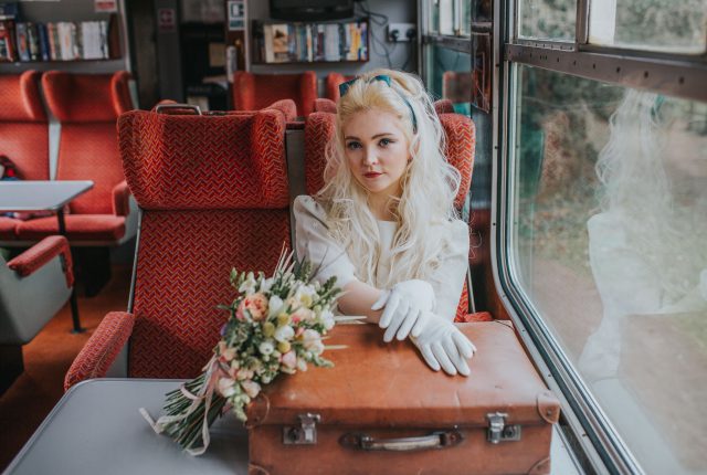 1960's Bridal Inspiration - A Charming Vintage Railway Shoot