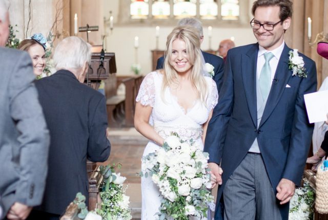 An Enchanting and Romantic Newton Hall Wedding with an Art Deco Temperley Dress