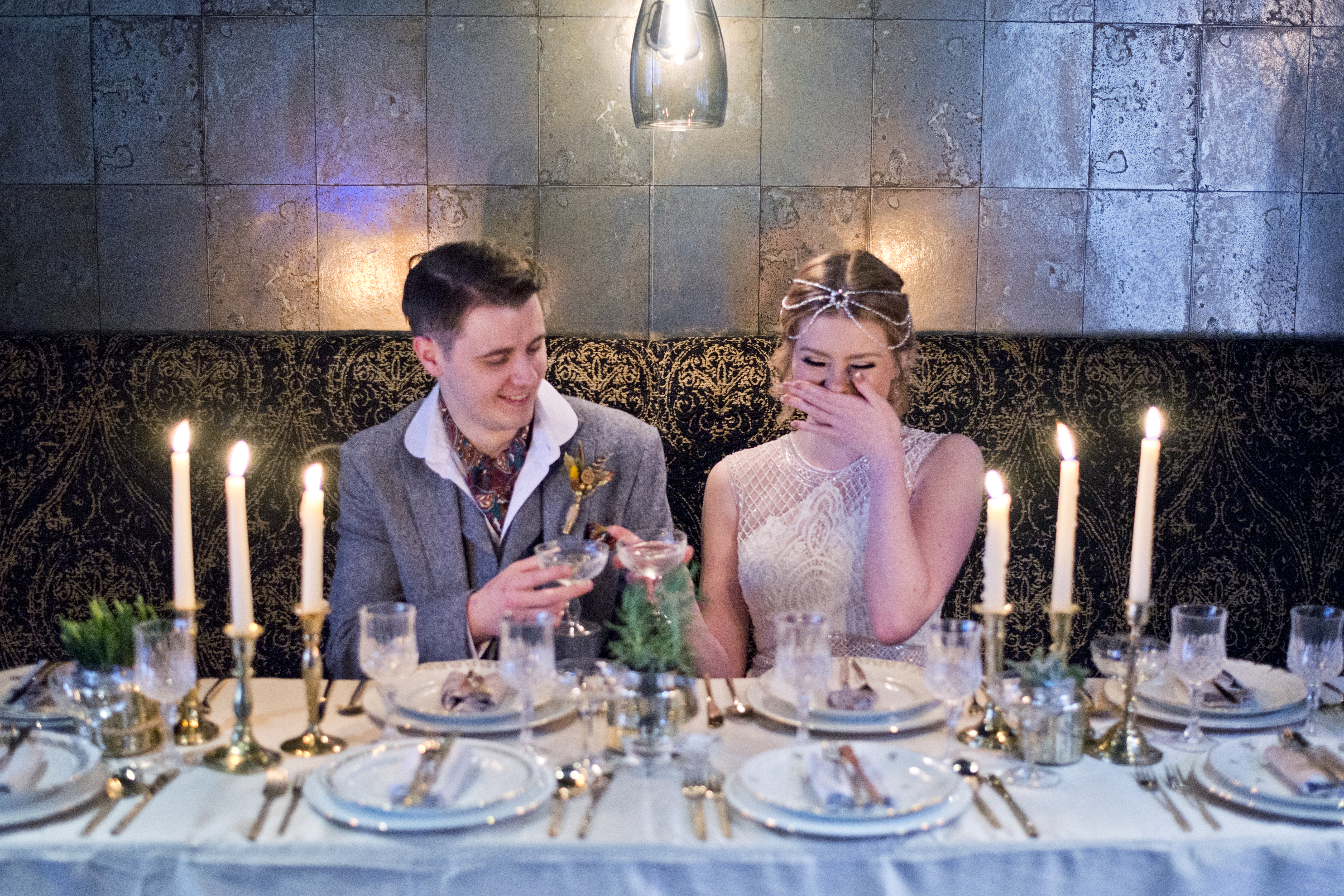 Great Gatsby, Peaky Blinders Alternative Wedding Inspiration