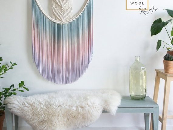 Macrame wedding decoration