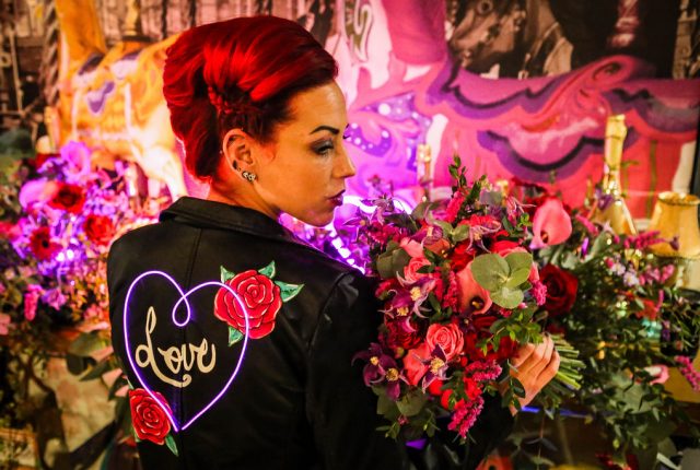 Neon Wedding Inspiration with Modern Retro Styling