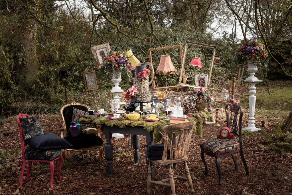 Wonderland Wedding Inspiration with Leather Jackets and Regal Crowns