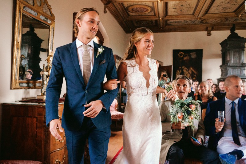 Castle Wedding in Germany with Intimate Relaxed Vibes