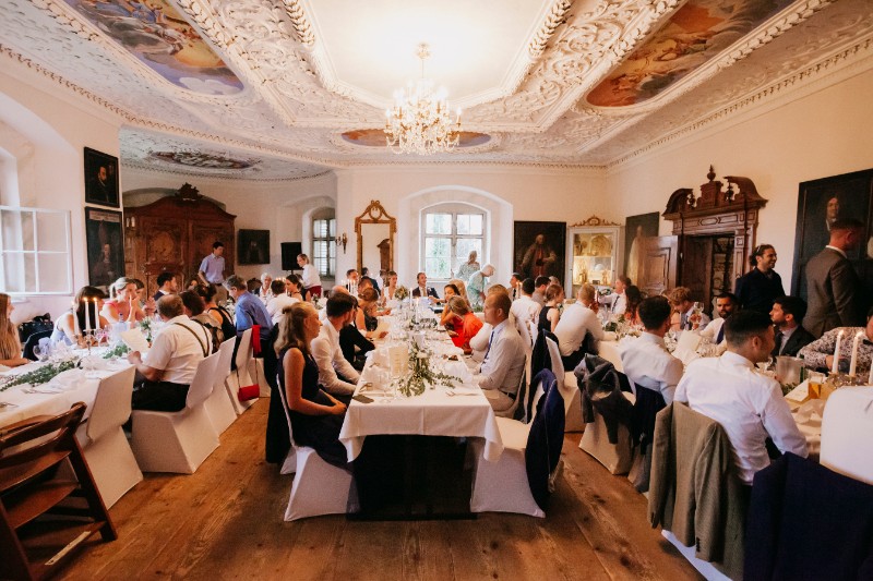 Castle Wedding in Germany with Intimate Relaxed Vibes