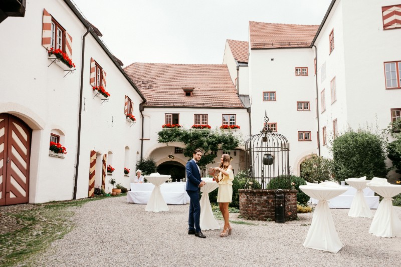 Castle Wedding in Germany with Intimate Relaxed Vibes